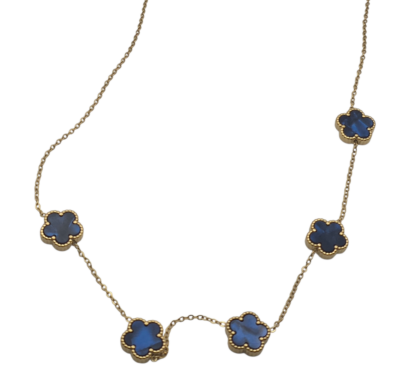 COLLANA CLEEF BLU