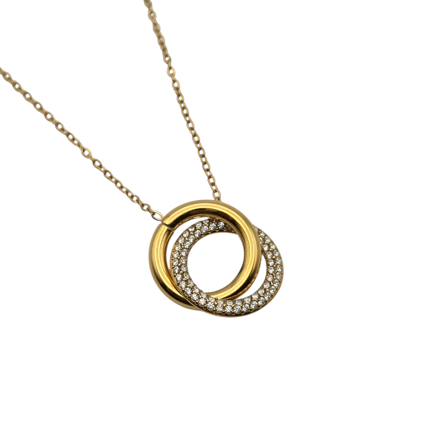 COLLANA ANELLI DEL DESTINO GOLD