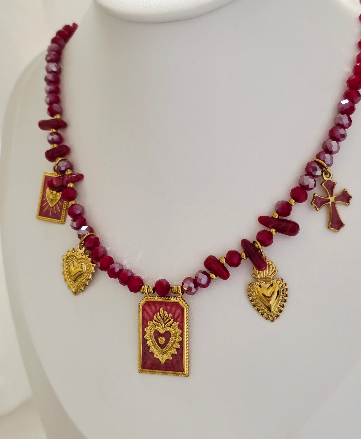 COLLANA SACRO CUORE PASSION