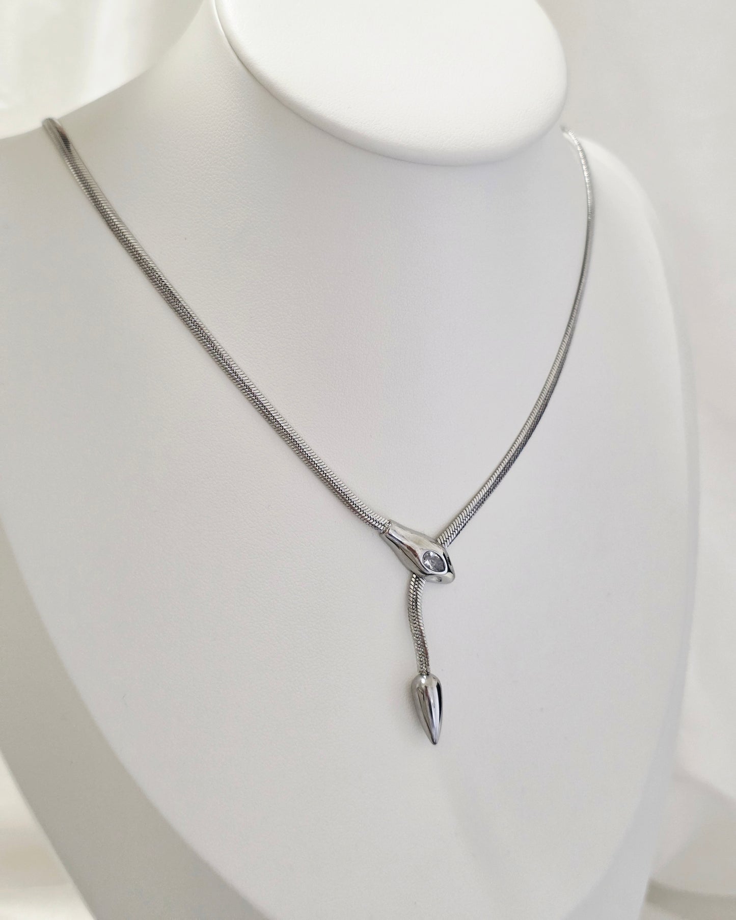 COLLANA VIPER SILVER