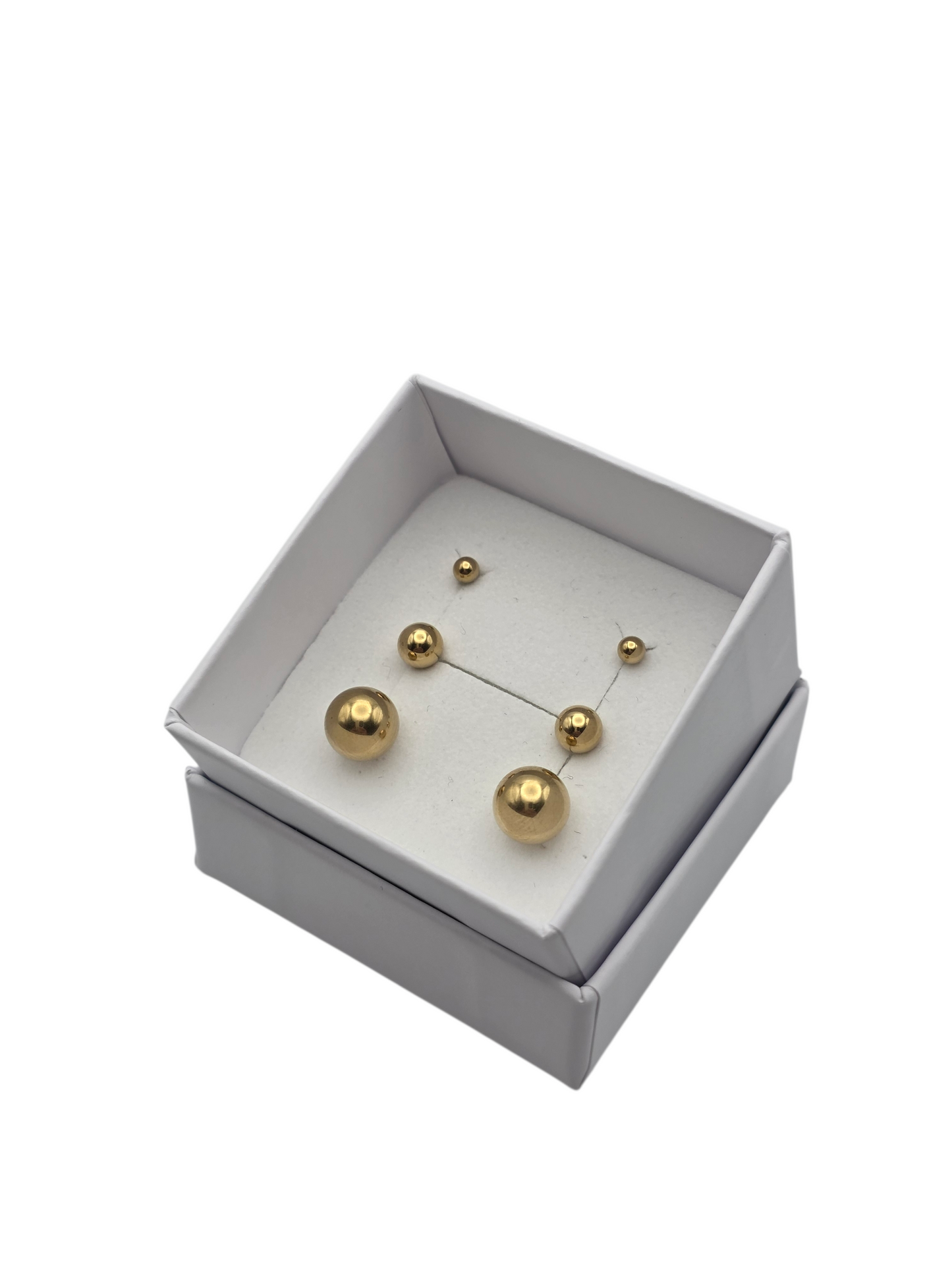 ORECCHINI TRIS BOLD GOLD