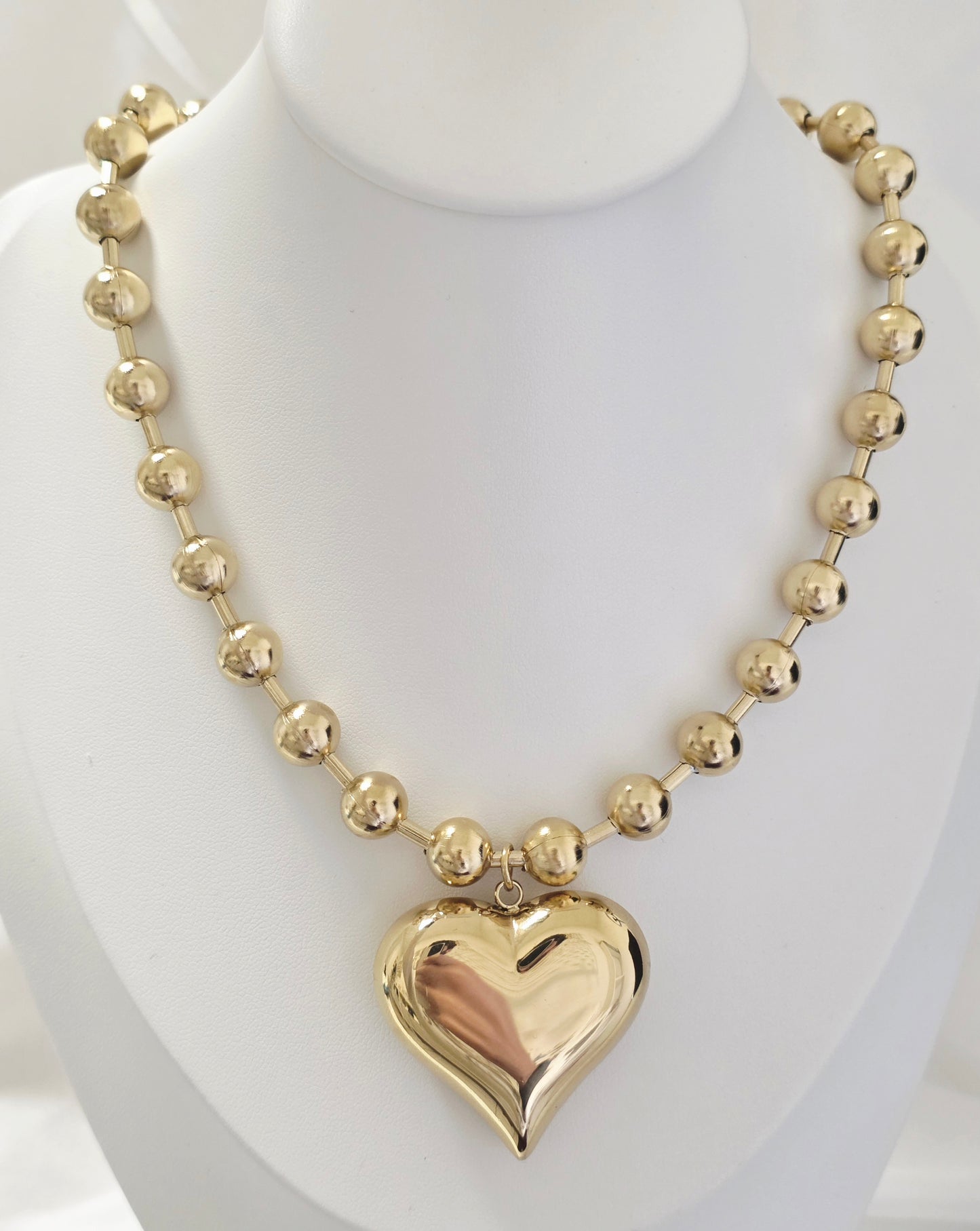 COLLANA CORAZON GOLD