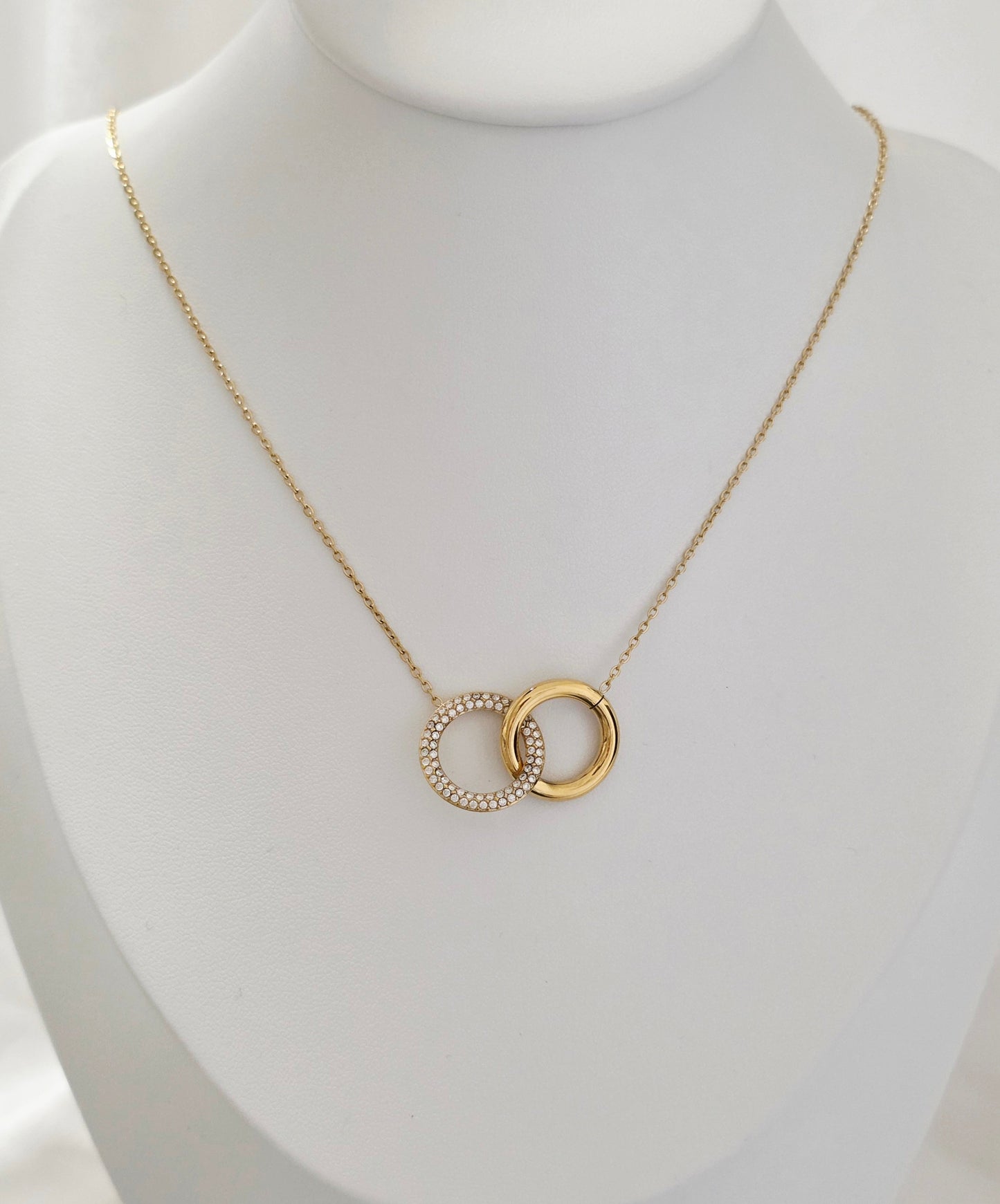 COLLANA ANELLI DEL DESTINO GOLD