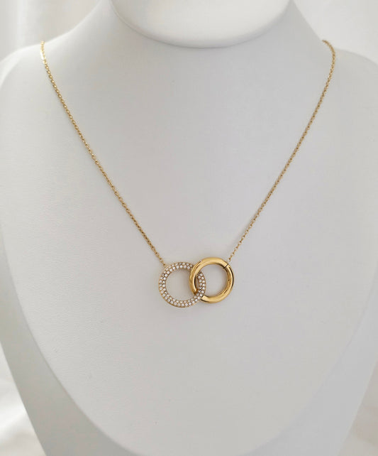 COLLANA ANELLI DEL DESTINO GOLD