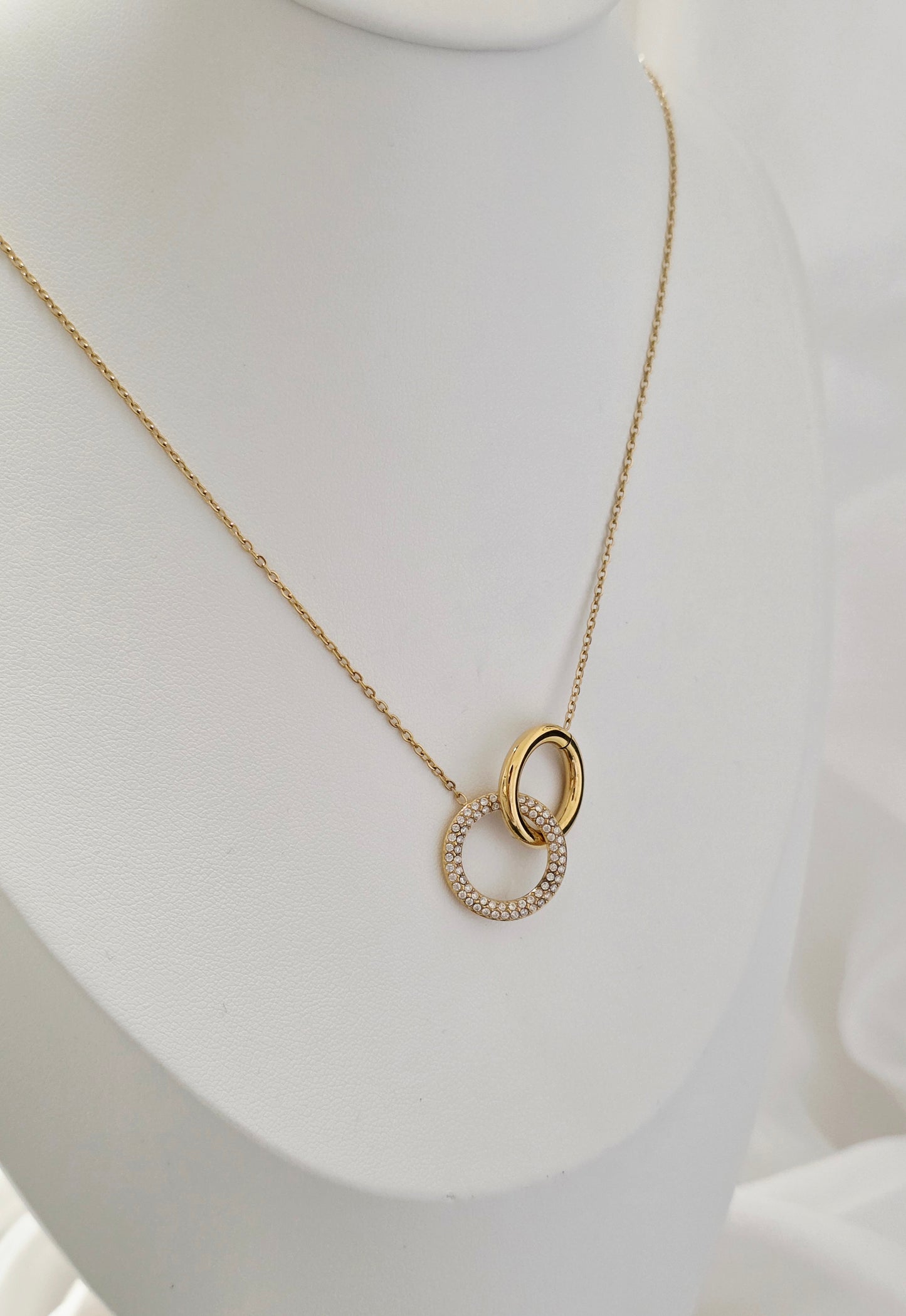 COLLANA ANELLI DEL DESTINO GOLD