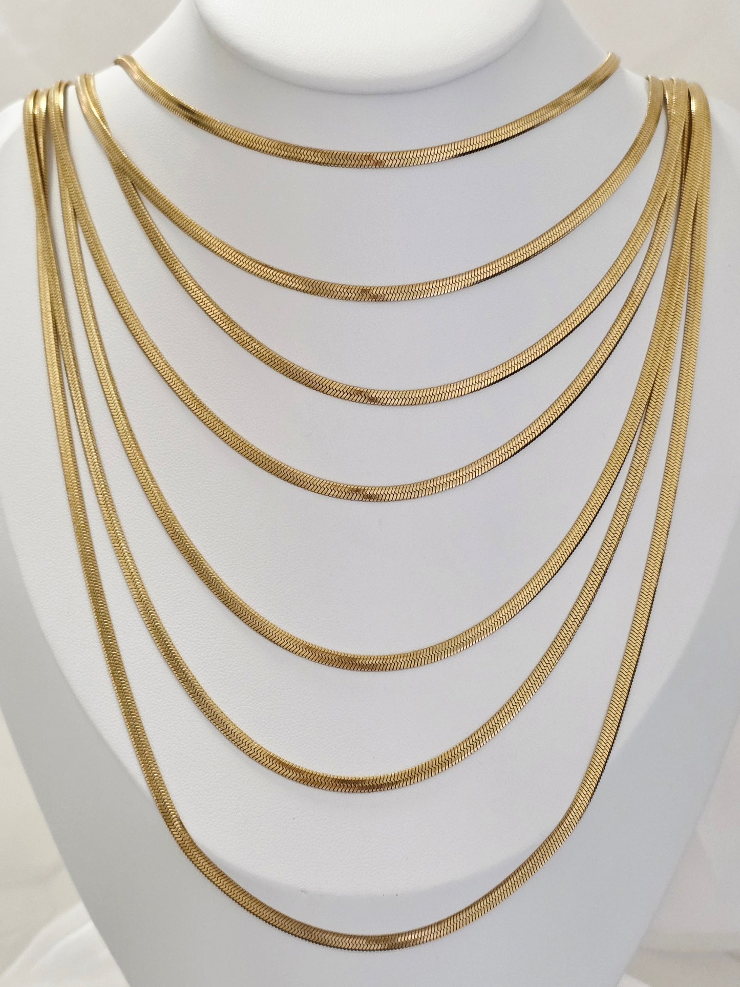 COLLANA MULTI SNAKE GOLD