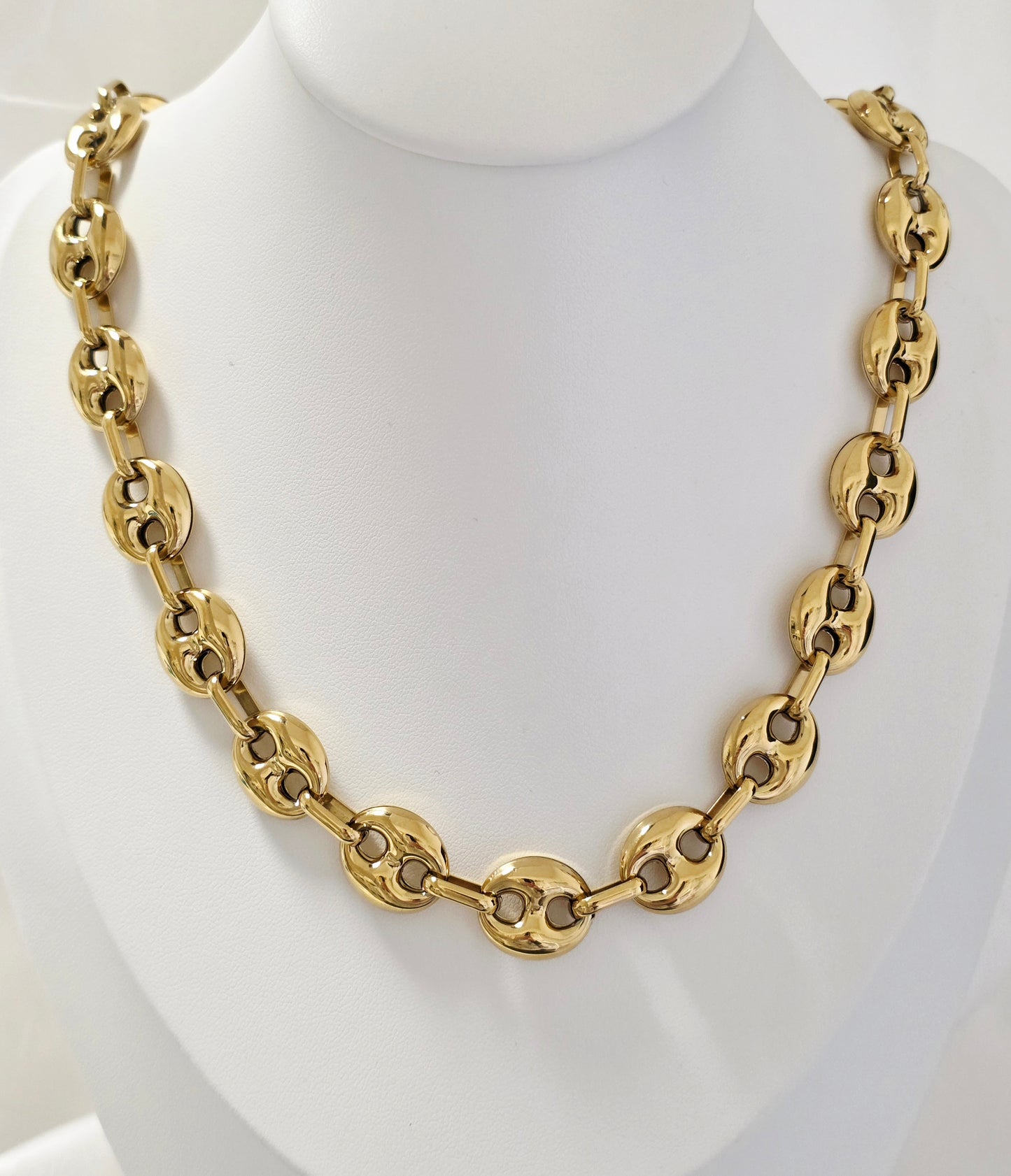 COLLANA OVAL GOLD