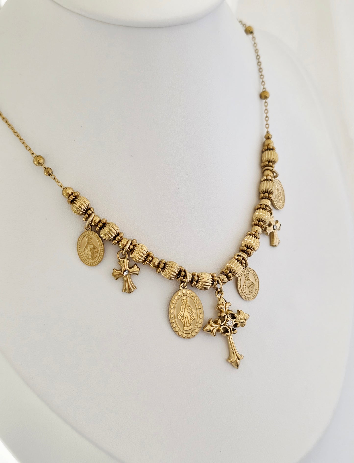 COLLANA ROSARIO GOLD