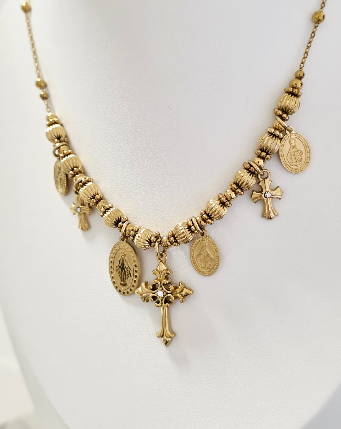 COLLANA ROSARIO GOLD