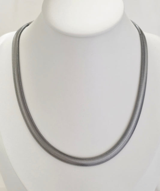 COLLANA SNAKE SILVER