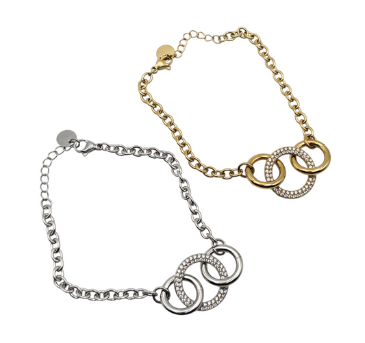 BRACCIALE ANELLI DEL DESTINO