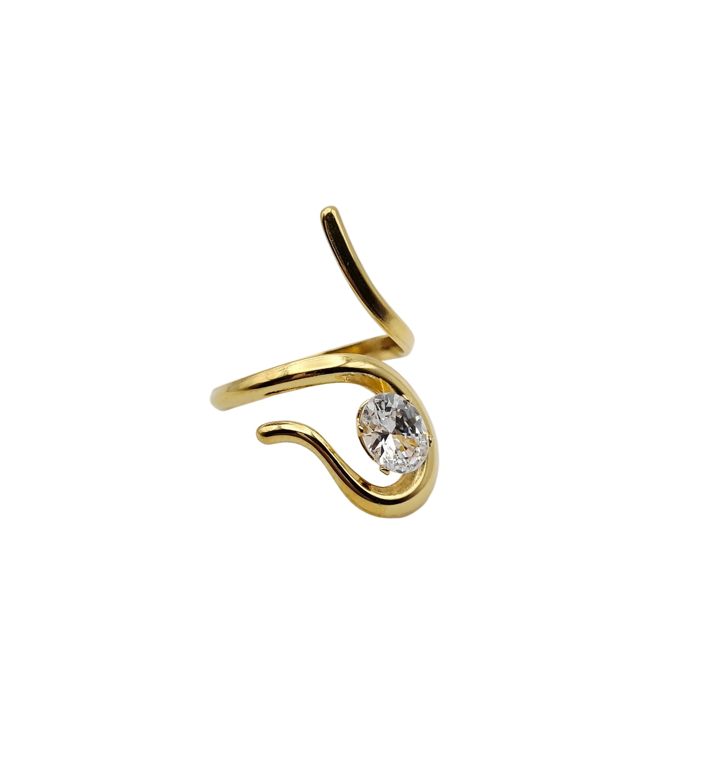 ANELLO SNAKE ALBA