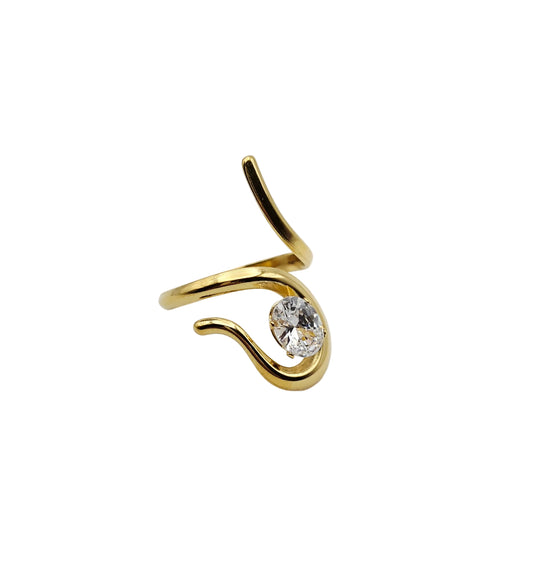 ANELLO SNAKE ALBA