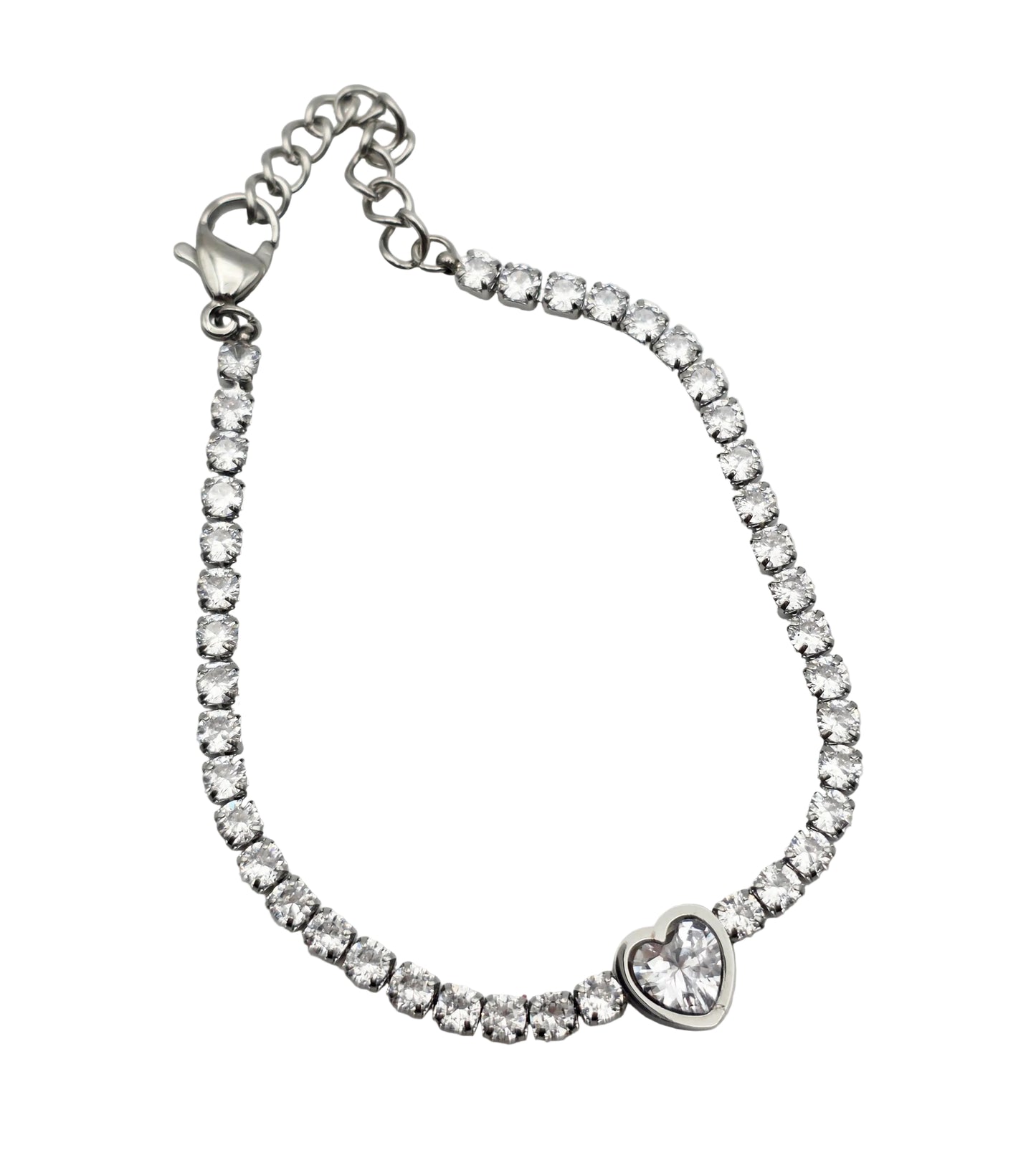 BRACCIALE TENNIS CUORICINO