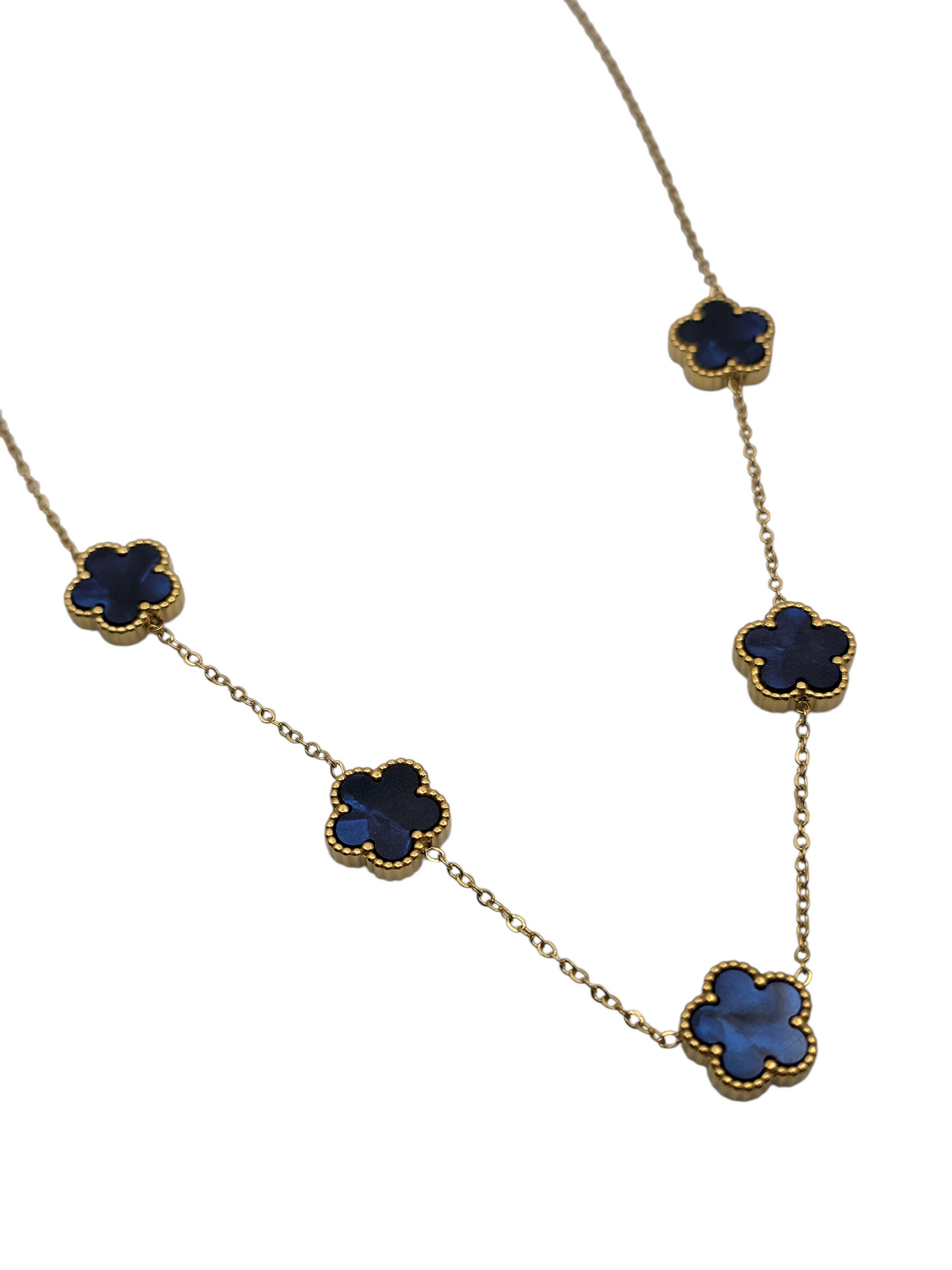 COLLANA CLEEF BLU