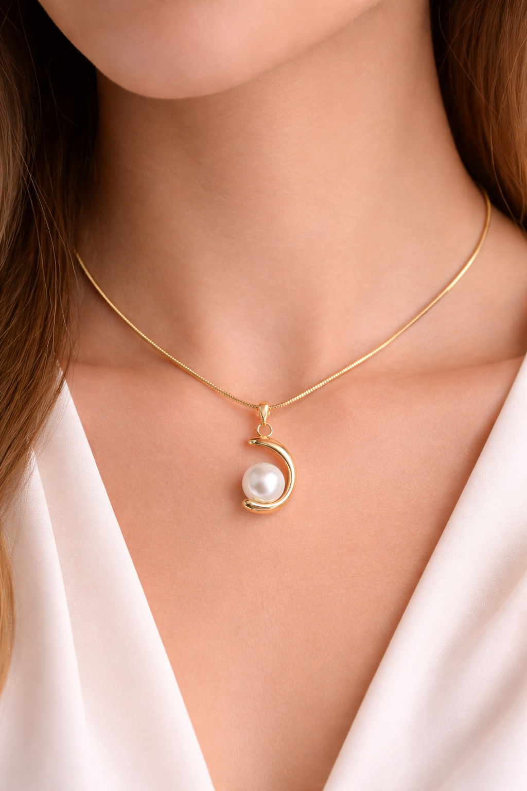 COLLANA PERLA GOLD